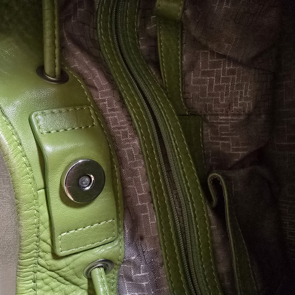 Cole Haan Pebble Leather Drawstring Bucket Bag - Picture 6 of 6